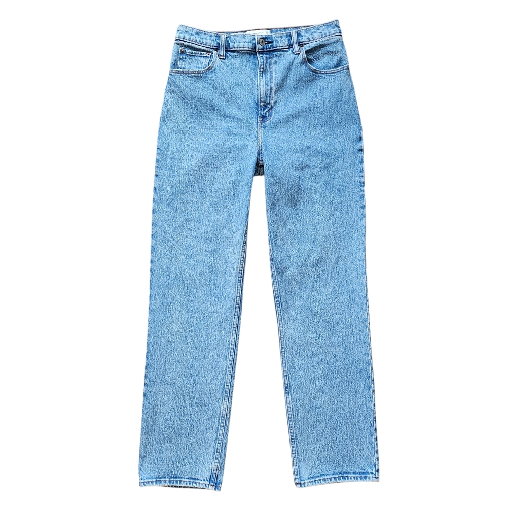 Abercrombie & Fitch Light Blue Straight Leg Jeans